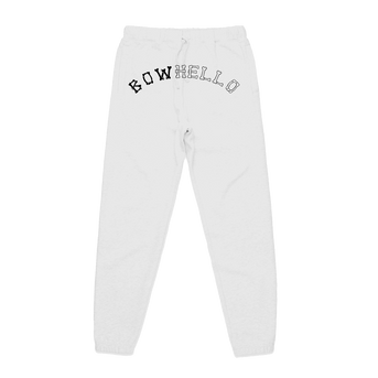 BowHello Sweatpants - White